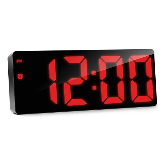 Meross Reloj Despertador Digital Repeticion Brillo Ajustable