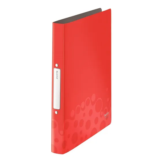 Carpeta Anilla Leitz Bebop 2 25mm 10 Rojo