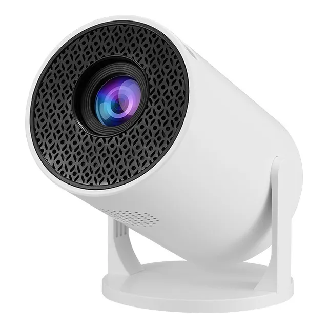 Proyector Fhd Smart Tv Portátil Via Wifi Blanco 110v/220v