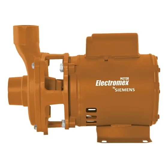 Motobomba Centrífuga Siemens Mot0.25-2 1/4 Color Naranja oscuro Frecuencia 60Hz