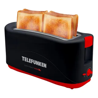 Torradeira Elétrica 4 Fatias Telefunken Easytoast 5000 Xl Cor Preto 127v Torradeira Elétrica 4 Fatias Telefunken Easytoast 5000 Xl Cor Preto 127v