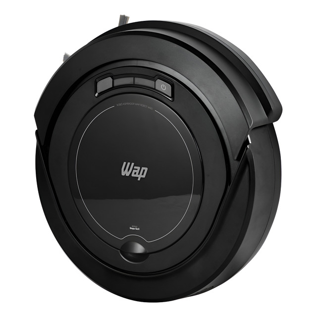 Robô Aspirador Robot W90 Varre Aspira E Passa Pano 30w Wap Cor Preto Robô Aspirador Robot W90 Varre Aspira E Passa Pano 30w Wap Cor Preto