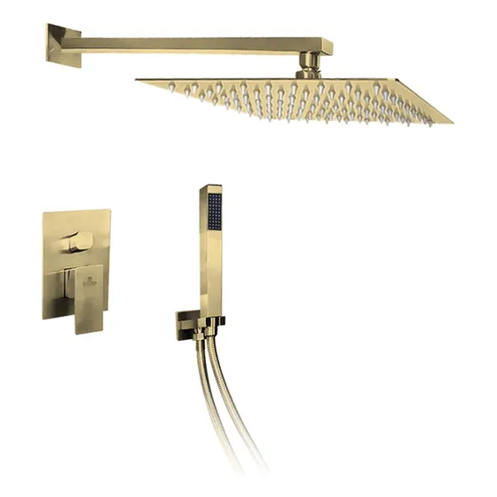 Set De Ducha Para Baño Vittoria, Ss9003g Acero Inoxidable 