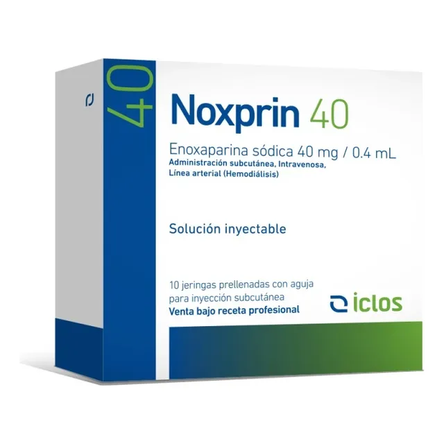 Noxprin 40 Mg 10 Jeringas