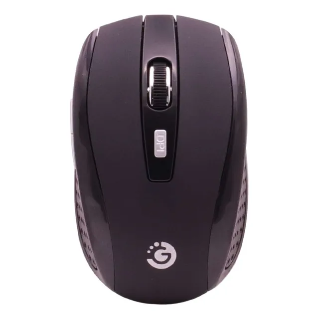 Mouse Oficina Inalambrico Goldtech A Pila Dpi 1200 Color Negro