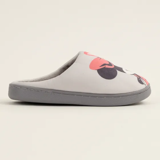 Pantufla Mujer Minnie Posando Blanco Disney