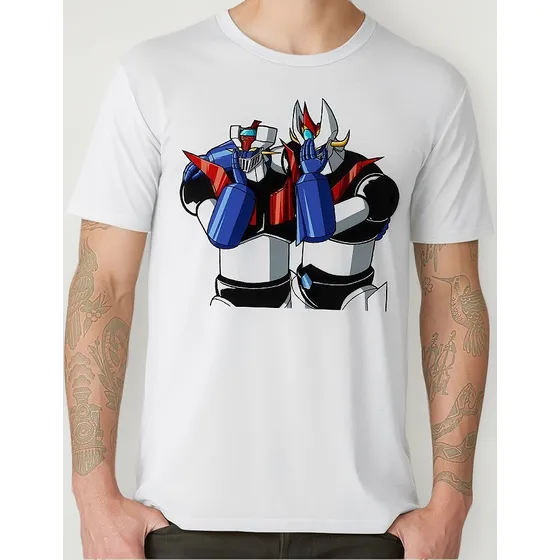 Playeras Cleen Alexer Mazinger Z  Y Gran Mazinger Mod 7