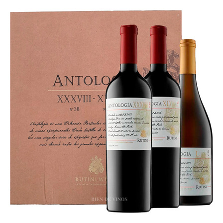 Estuche Antología Surtido X3 Botellas Vino Regalo Estuche Antología Surtido X3 Botellas Vino Regalo