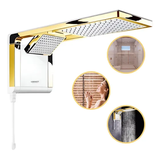 Chuveiro Lorenzetti Acqua Ultra Duo Gold Dourado