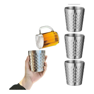 Doble Acero Inoxidable 304aislada Taza De Cerveza Taza De3pz Doble Acero Inoxidable 304aislada Taza De Cerveza Taza De3pz