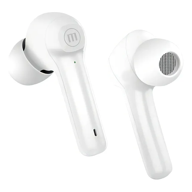Audífonos Maxell Tws Bluetooth Dynamic Blanco