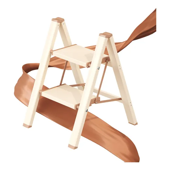 Escalera De 2 Escalones Taburete Plegable Antideslizante