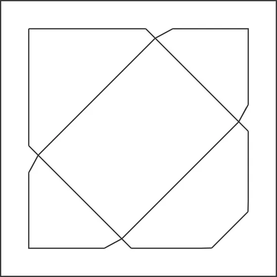Faca De Corte E Vinco - Envelope Horizontal 15 X 21