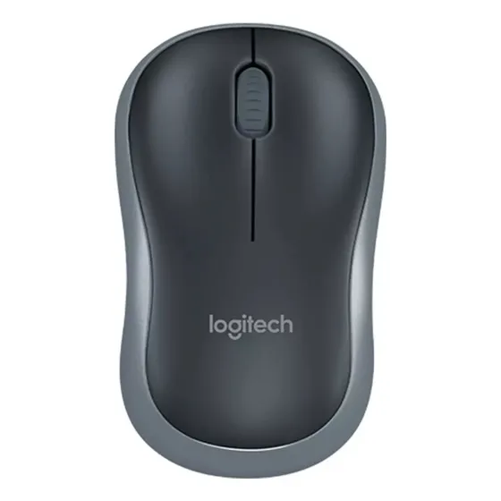 Mouse Logitech Inalámbrico M185 2.4 Ghz Con Mini Receptor