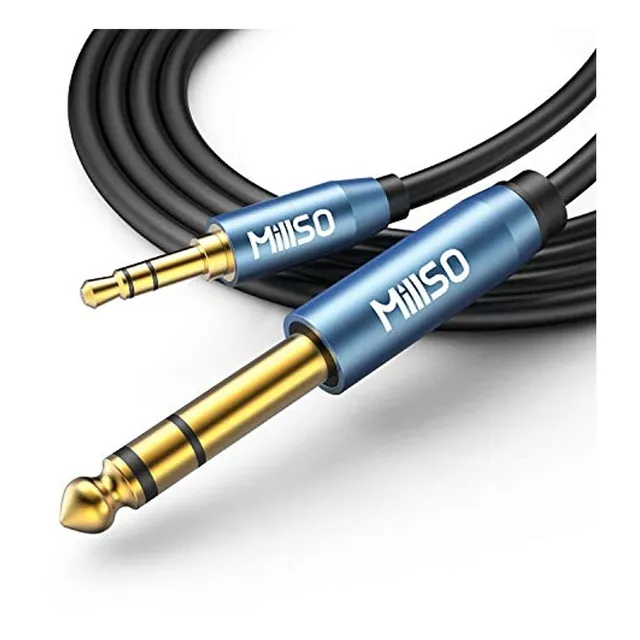 Millso - Cable De Audio Adaptador Para Guitarra, Piano