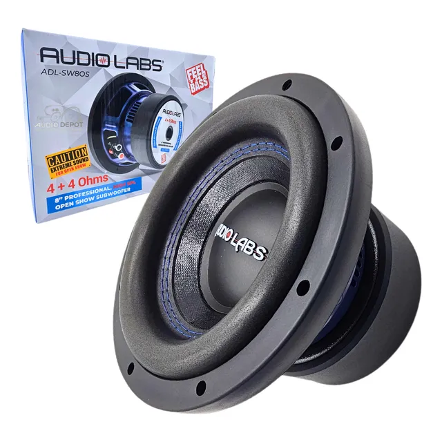 Subwoofer Profesional 8 PuLG 700w Rms Audio Labs Adl-sw8os