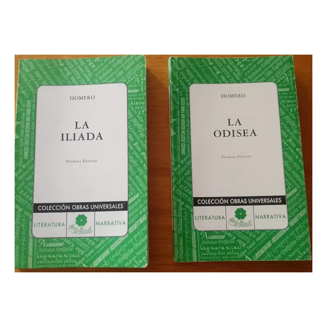Novelas: La Iliada Y La Odisea