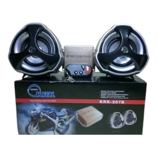 Alarma Para Moto Reproductor Mp3 Lee Usb Memoria Sd Radio Fm