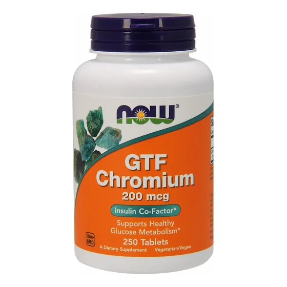 Supplement Now Foods Gtf Chromium 250 Comprimidos (paquete D