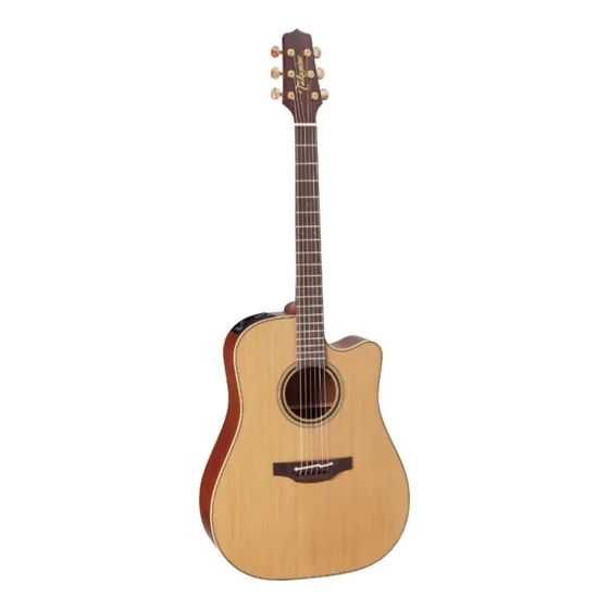 Violão eletroacústica Takamine Pro Series 3 P3DC para destros natural pau-rosa satin