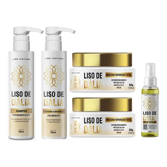 Kit Progressiva 500ml Com Máscara Hidratante Óleo Importada