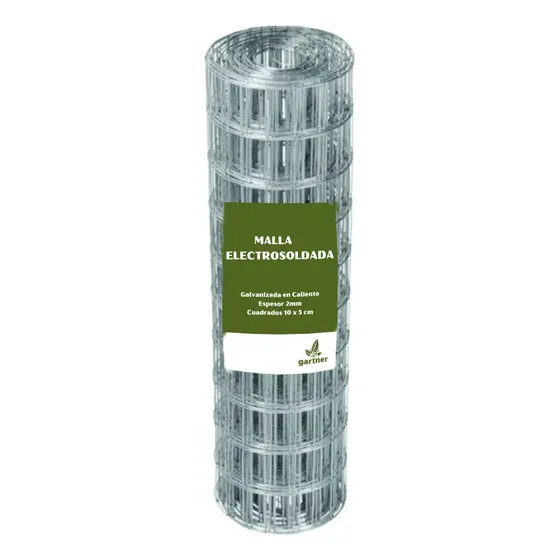 Malla Electrosoldada Rollo 25 Mts X 1,2 Mts X 2mm