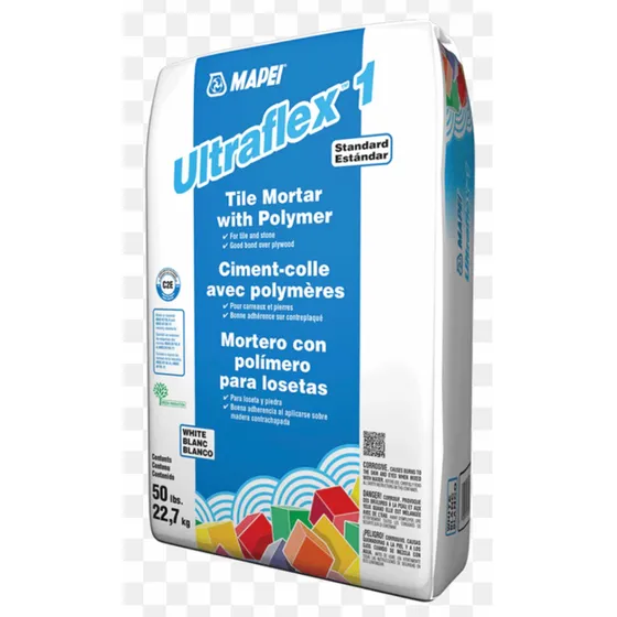 Pego Ultraflex Mapei Color Blanco 22.7 Kg (50 Libras)