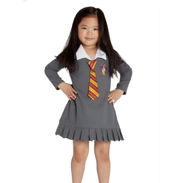Disfraz Vestido Hermione Harry Potter Para Niña Carnaval