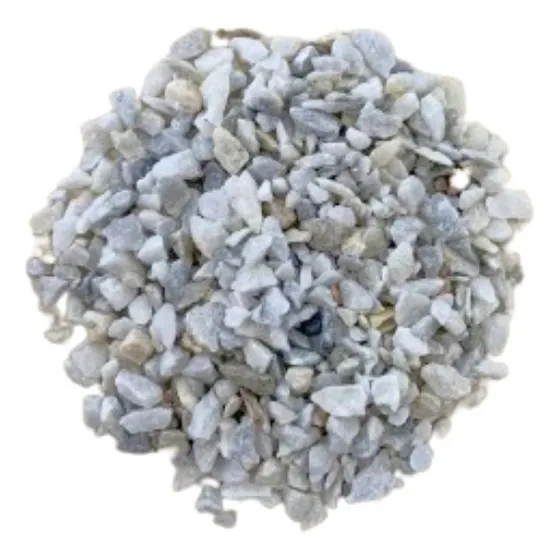Granito Cero Para Martillado Saco De 15kg Blanco Gris, Negro