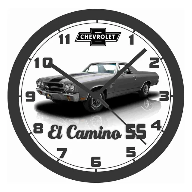 1970 Chevrolet Camino Ss Ls6 Reloj Pared-barco Libre Ee Uu.