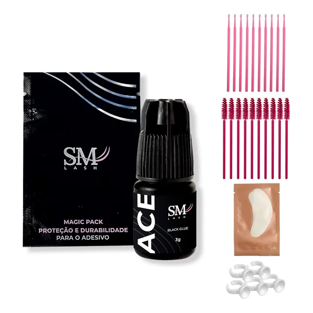 Cola Profissional Ace Sm Para Alongamento De Cílios 3g