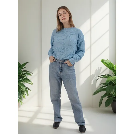 Sweater Premium Maki Hilo Grueso Pesado Gu77855 Arizona