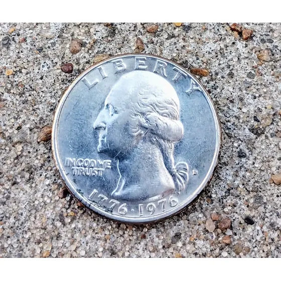 Moneda Conmemorativa Quarter Dollar 1776-1976 Ee. Uu.