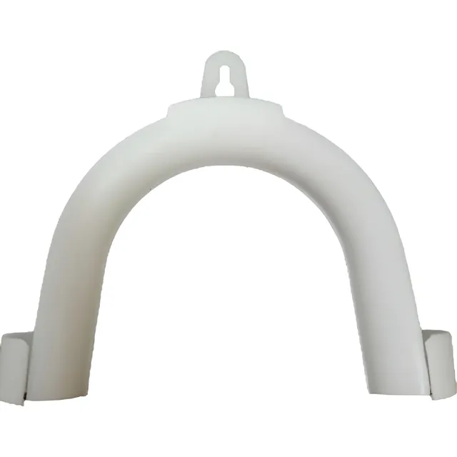 Codo Soporte Curvo Para Manguera Desagote Lavarropas