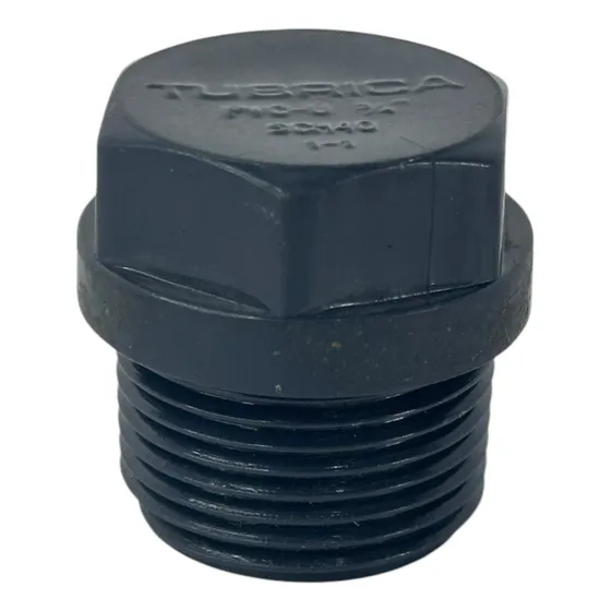 Tapon O Tapa Pvc 3/4 Macho De Rosca X3 Unidades