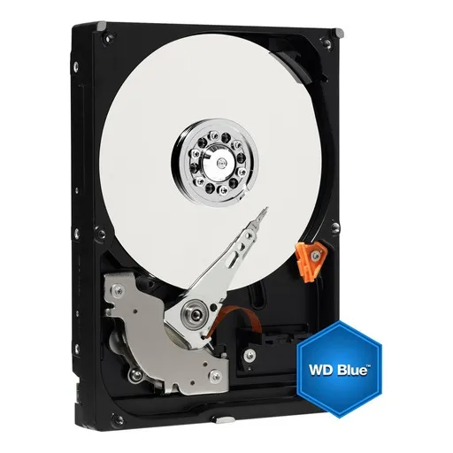 Hd Western Digital Blue Sata 7200 rpm, caché de 3,5 64 MB, color azul