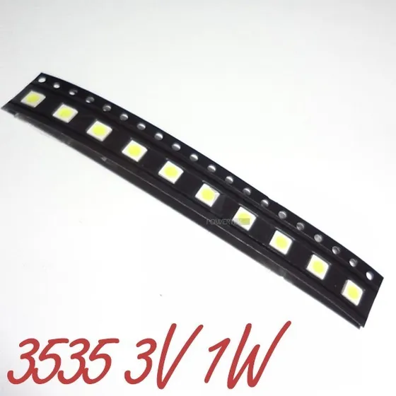 Led Smd 3535 3537 Tv Lcd Backlight Lampara 3v 1w - Lote 10pz