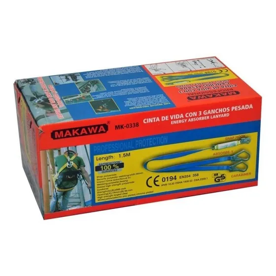 Cinta De Vida Para Seguridad Makawa Mk-0338