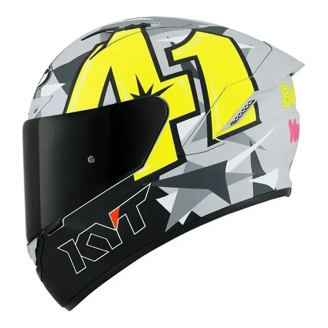 Capacete Moto Kyt Nx Race Espargaro Replica 19 Tri-composto