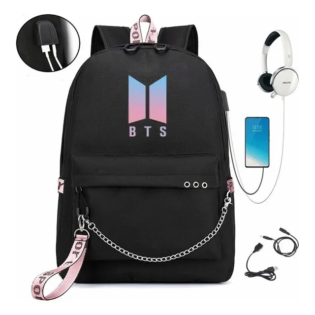 Bts Mochilas Maletas, Bolsas De Viaje Bts Y 7 Muñecas