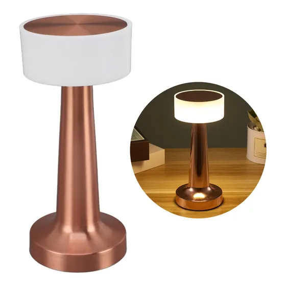 Velador Led Minimalista Retro Tactil Recargable Usb 24069