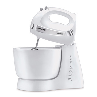 Batedeira Premium Cake Inox B-50-w 500w Branca Mondial Cor Branco Batedeira Premium Cake Inox B-50-w 500w Branca Mondial Cor Branco