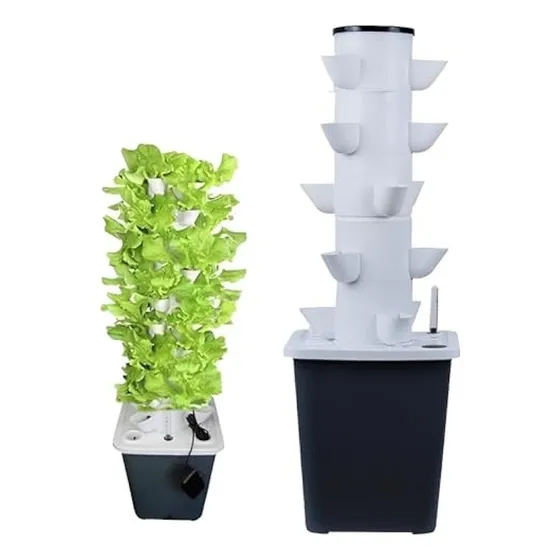 Torre Hidroponía Jardín Vertical Cultivo Automático