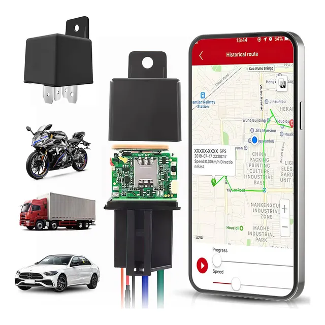Gps Localizador Tracker Relay Mini Para Carro Con Monitoring Equipos Gps Con Posicionamiento En Tiempo Real,Navegadores Gps Para Coches Y Motos