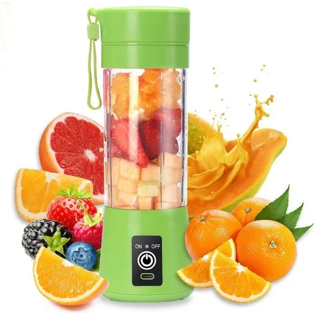 Mini Licuadora Portátil Recargable Usb Vaso Jugos Licuados