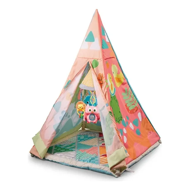 Carpa Castillo Plegable Infantil Con Gimnasio 