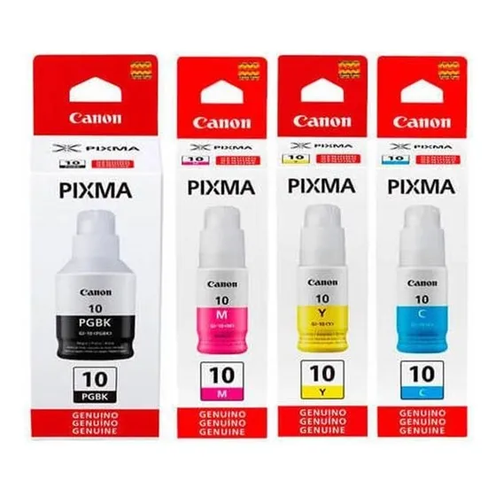 Kit Tinta Original Canon Gl-10 Gl10 G6010 G5010 G5011 G6011 