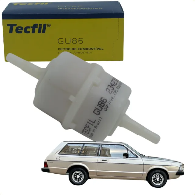 Filtro De Combustivel Veículos Carburado Pequeno Tecfil