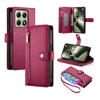 Funda Abatible Para Xiaomi 14t 5g Cartera Compartimento De Funda Abatible Para Xiaomi 14t 5g Cartera Compartimento De