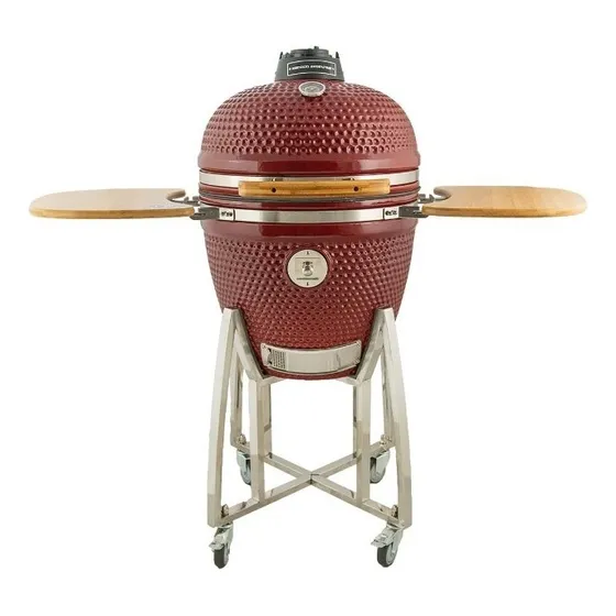 Kamado Argentino Gran Asador Criollo Carmesi Color Rojo